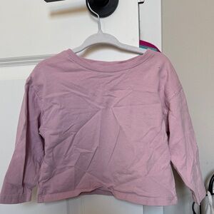 Zara Kids Light Pink Long Sleeve Tee
